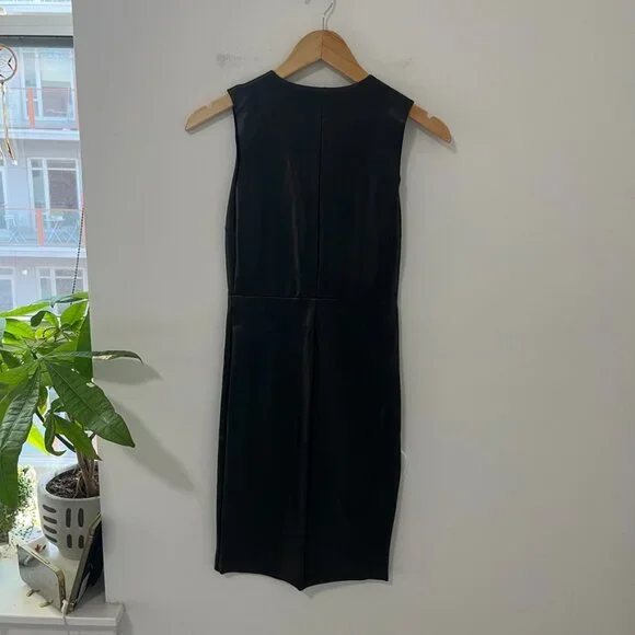 Commando Faux Leather Black Sheath Shapewear Dress Size XS - Picture 6 of 6